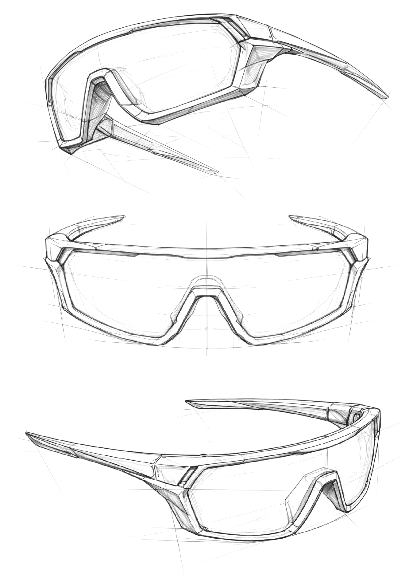 Motiv R1 Designskizzen